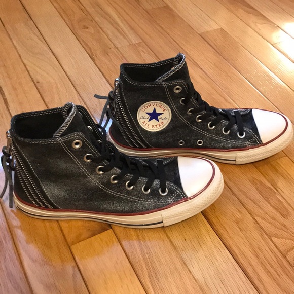 converse with zipper on back